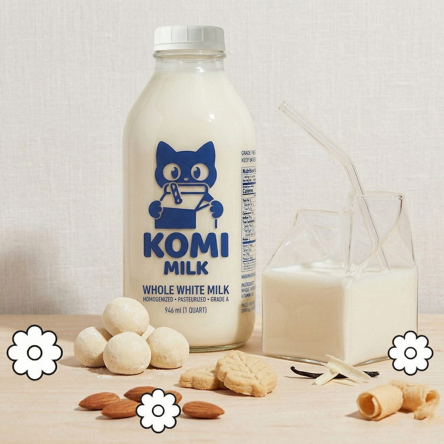 Komi Pure Whole Milk